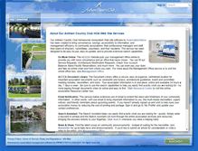 Tablet Screenshot of anthemhoa.org